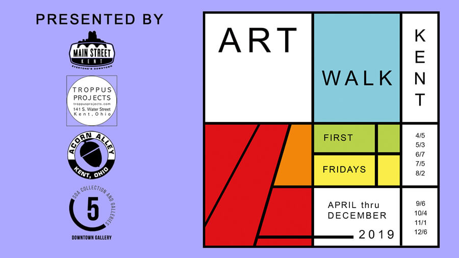 Main Street Kent Continues the Celebration of Art with First Friday Art Walks