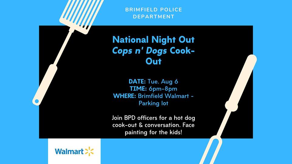 National Night Out Cops n’ Dogs Cook-Out