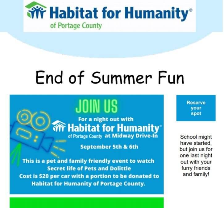 A Night Out with Habitat for Humanity