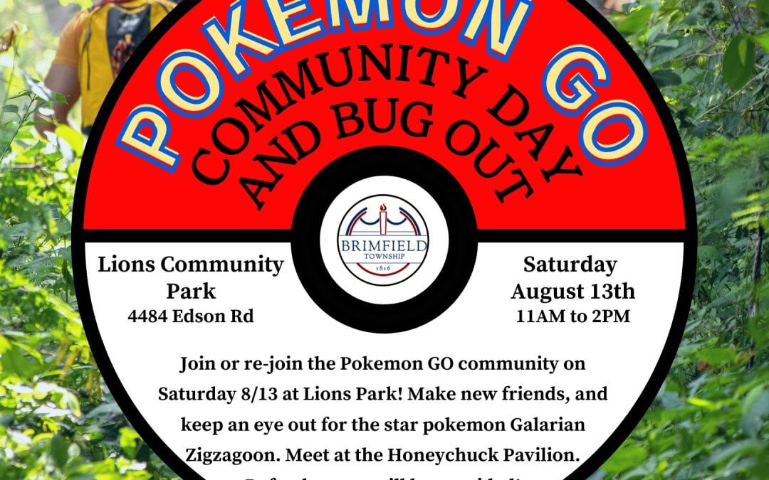 Pokemon Community Day and Bug Out