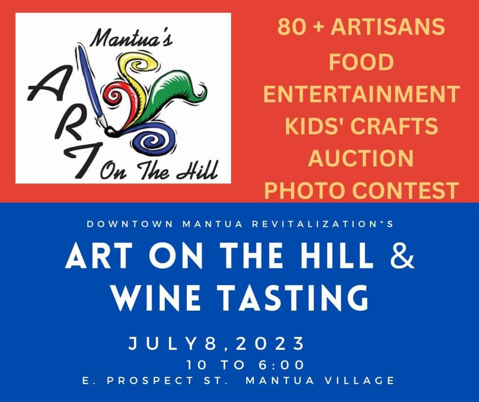 Mantua's Art on the Hill & Wine Tasting Central Portage County