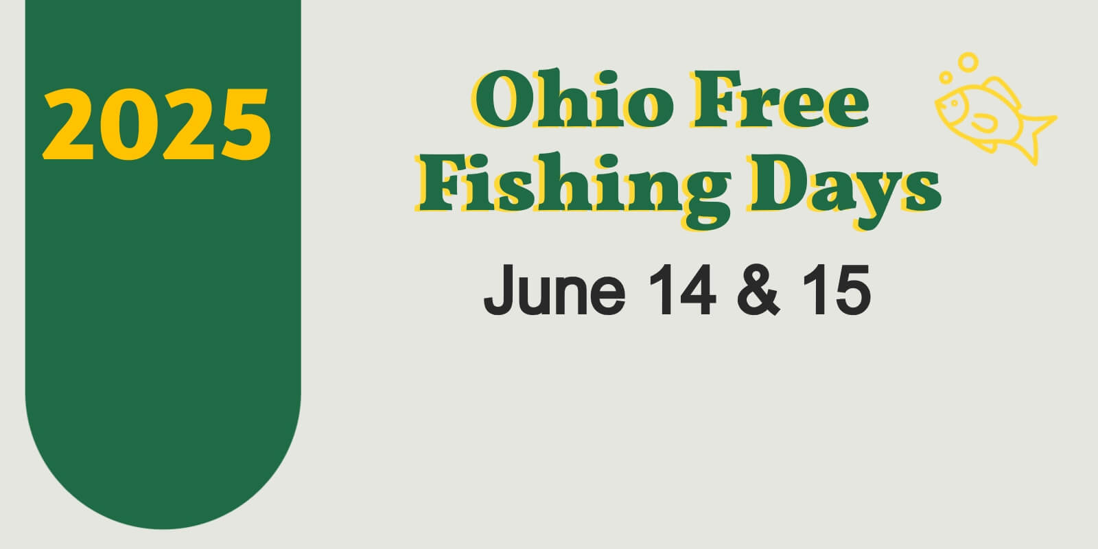 Ohio Free Fishing Days