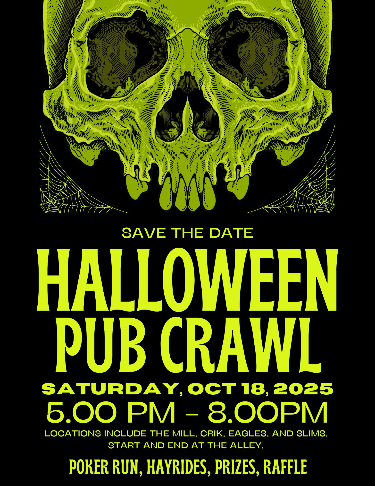 Halloween Pub Crawl – Garrettsville