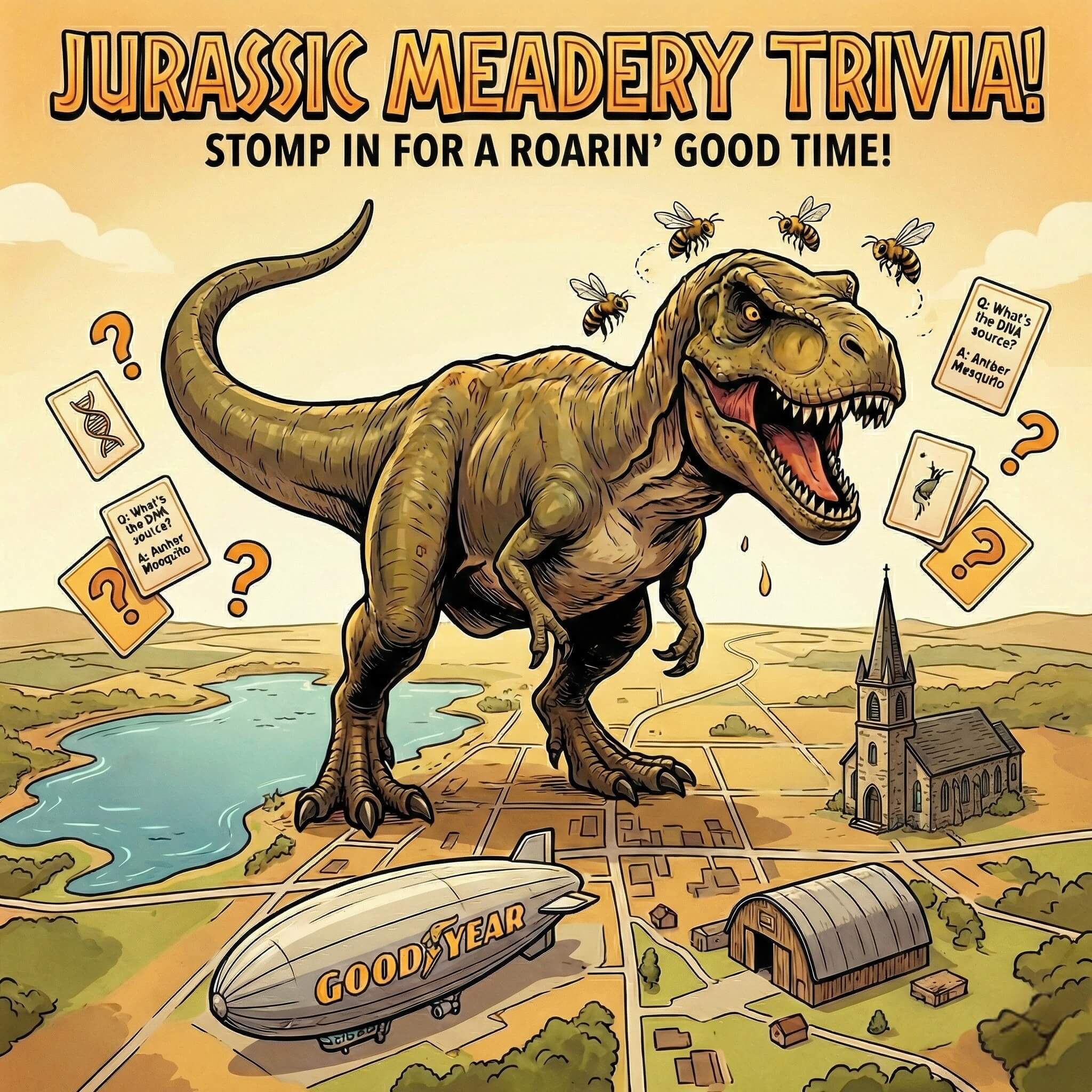 Jurassic Meadery Trivia
